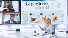 L'aria che tira, "figh***". Gianluigi Paragone sbrocca, Myrta Merlino lo fulmina: "Perché mi hai insultata?"