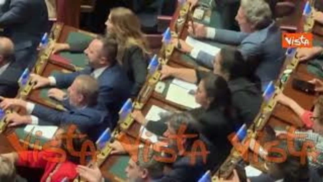 Grida opposizioni contro le "vedette" che sorvegliano voto in Aula per evitare franchi tiratori