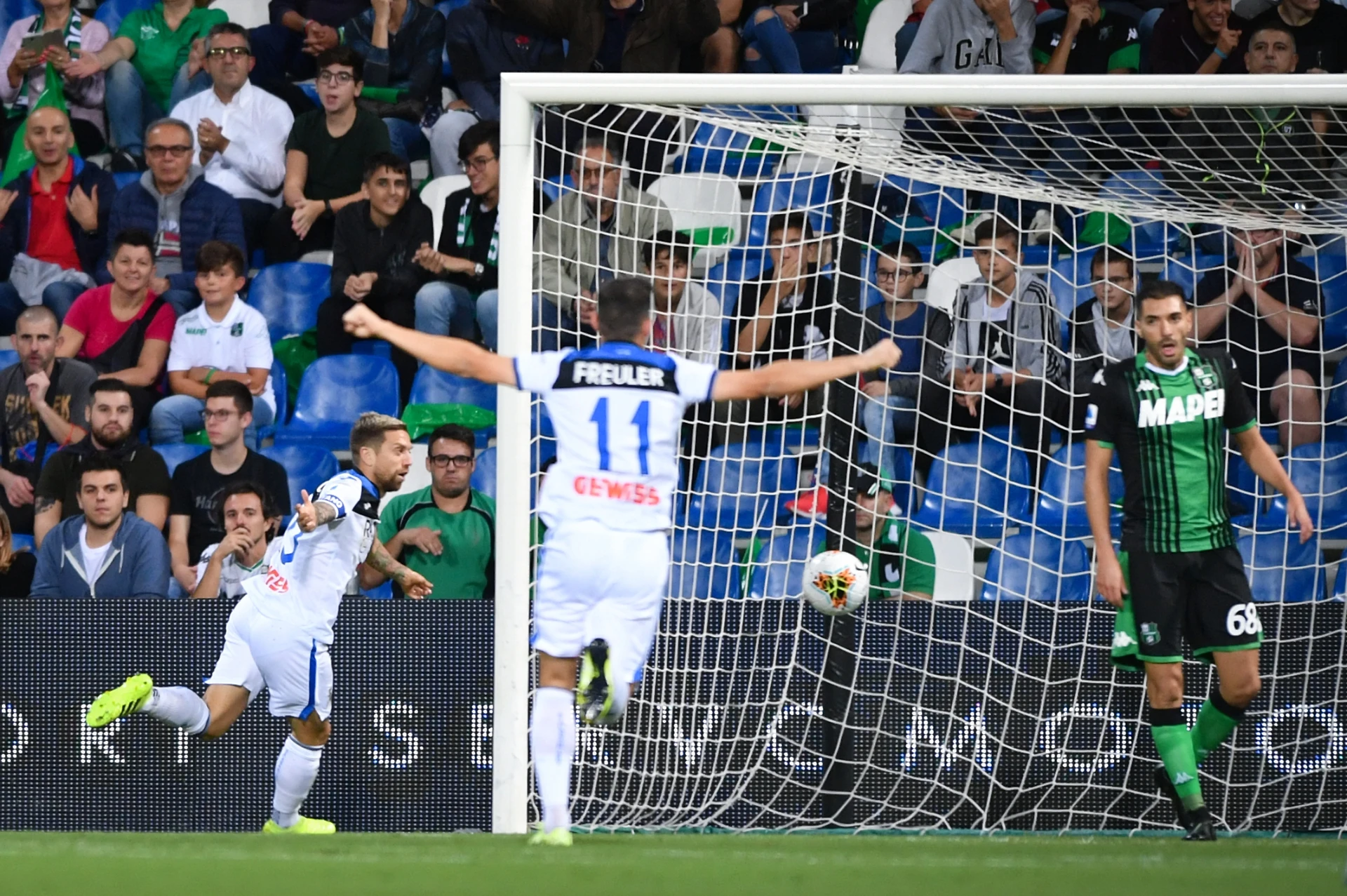 Atalanta a valanga: poker al Sassuolo con doppietta di Gomez
