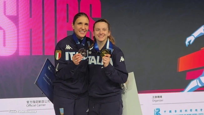 Fiorettiste azzurre da urlo ai Mondiali, oro Favaretto e argento Errigo