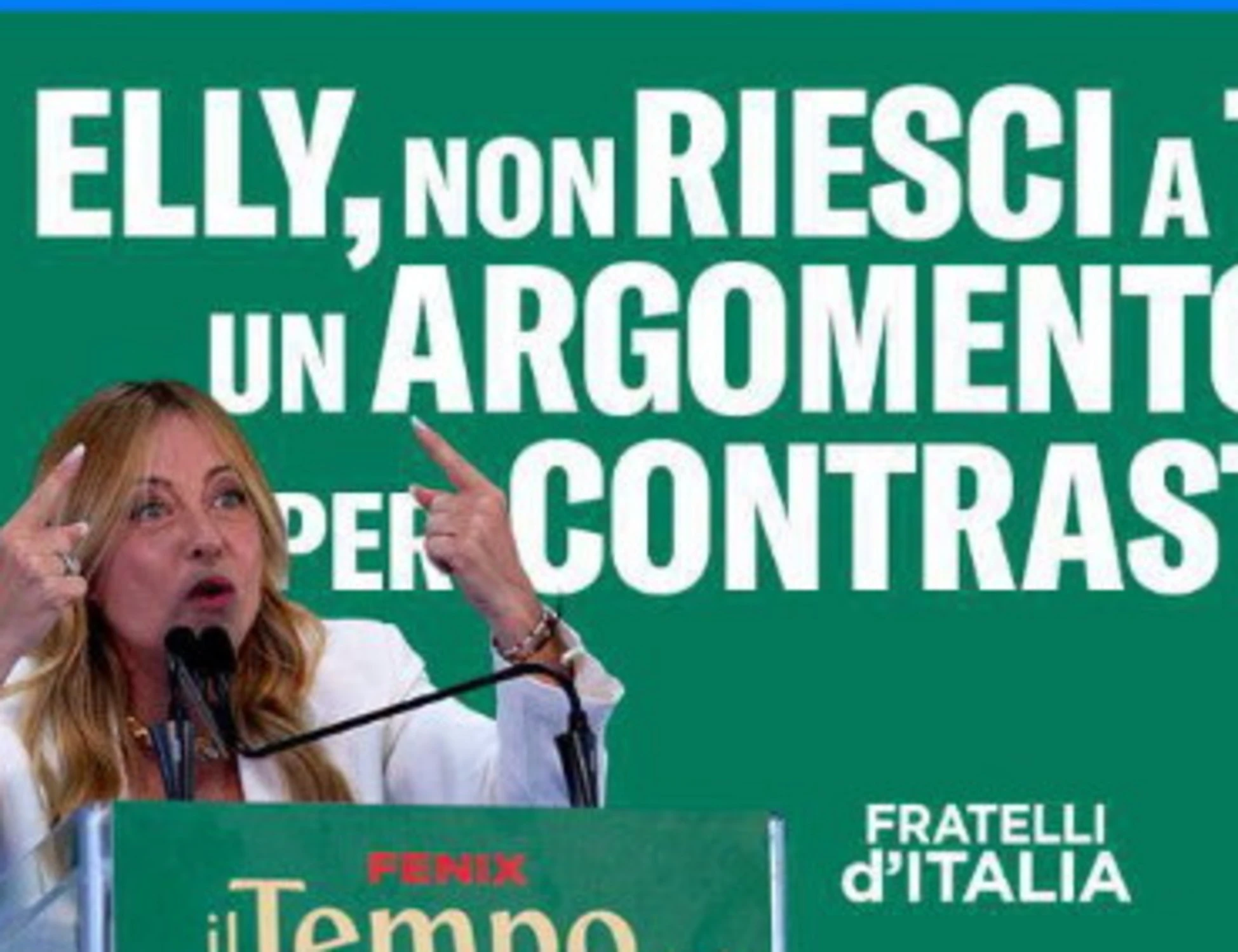 La bordata di FdI alla Schlein dopo le critiche sui fondi all'università: "Elly provane un'altra"