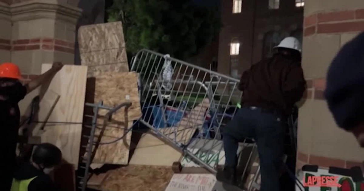 Proteste pro Gaza, tensioni nel campus dell'Università della California