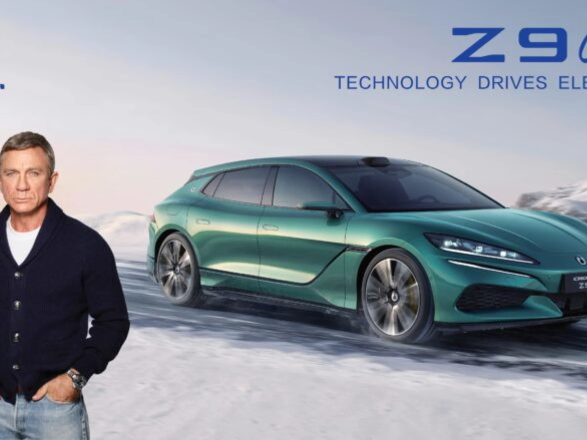 Byd, partnership con Daniel Craig per il lancio della nuova campagna del brand Denza