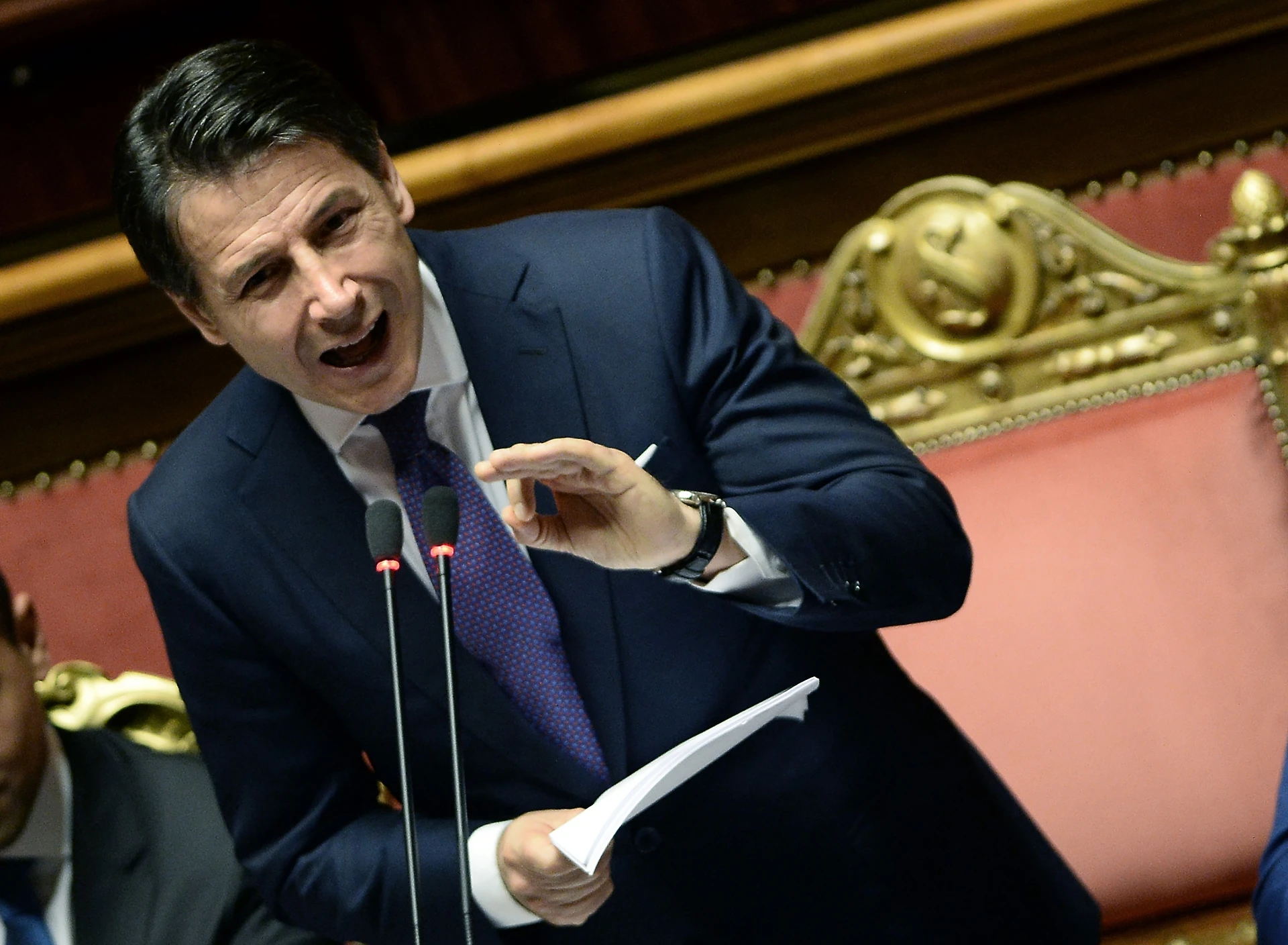 Giuseppe Conte, il discorso in Aula: "Immigrazione, metteremo fine al business e alla finta solidarietà"
