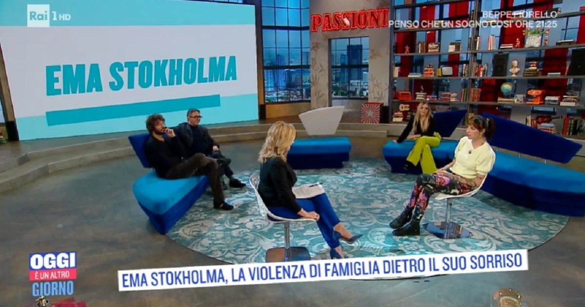 Oggi è un altro giorno, "vai a letto con tuo padre": Ema Stokholma, la confessione agghiacciante sulla madre sconvolge Rai 1