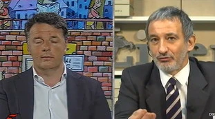 Pietro Senaldi contro Matteo Renzi a DiMartedì: "Conte non è un genio insostituibile, quanto ci mette a cambiarlo?"