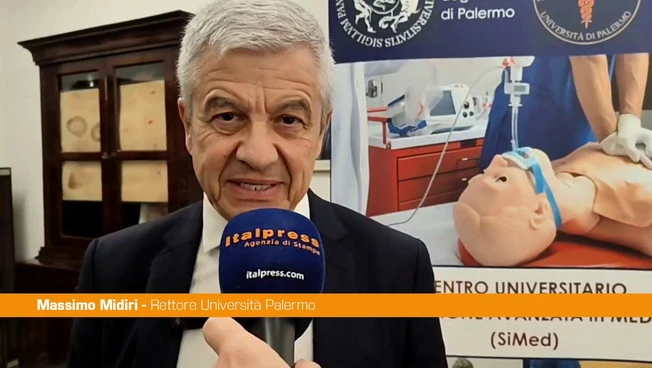 Unipa, Midiri "Centro Simulazione avanzata fondamentale per studenti Medicina"