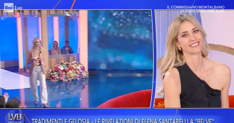 Elena Santarelli, Corradi e "la colleguccia": veleni dalla Balivo