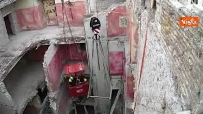 Leggi l'articolo: Sopralluogo alla Torre dei Conti a Roma, stabilizzata dopo il crollo dello scorso Novembre