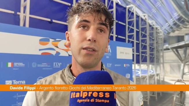 Giochi Mediterraneo, Filippi "L'argento come una vittoria, Taranto speciale"