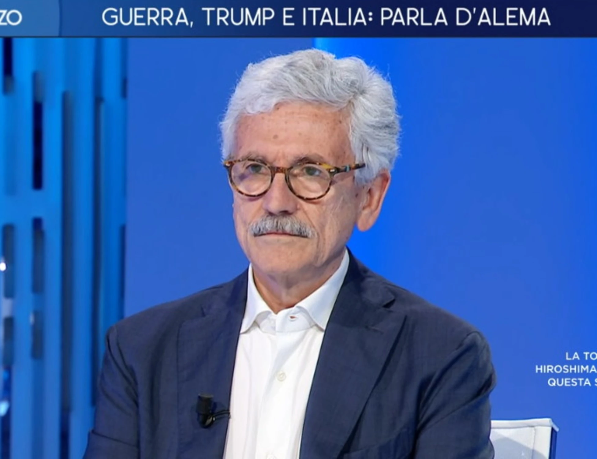 Otto e mezzo, il delirio di Massimo D'Alema su Trump: "Gravissime responsabilità"