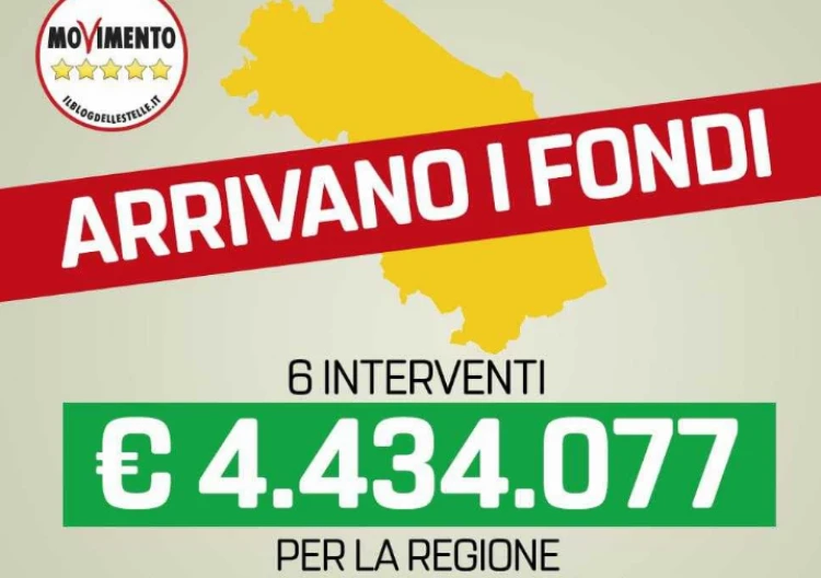 M5s, altra gaffe: confonde Molise e Marche. FdI picchia duro: "Il vento del cambiamento..."