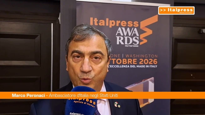 Italpress Awards, Peronaci "Con Usa grandi prospettive di collaborazione"