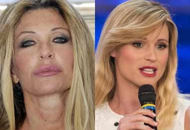Paola Ferrari contro Michelle Hunziker: polemica su Twitter