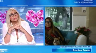 Domenica In, disastro a casa di Romina Power: il cameraman crolla a terra, Mara Venier ferma la diretta