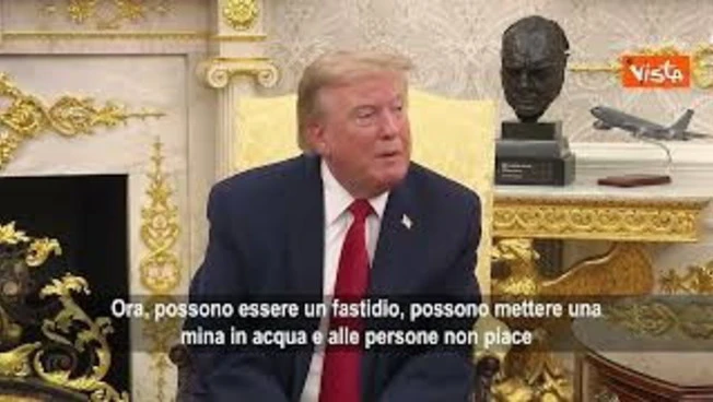 Trump: Mi piace idea di dichiarare Stretto di Hormuz territorio Usa, ne abbiamo totale controllo