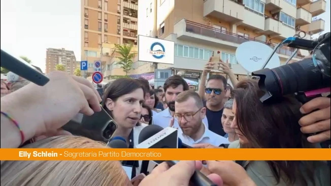 Via D'Amelio, Schlein "Impegno contro le mafie e le infiltrazioni"