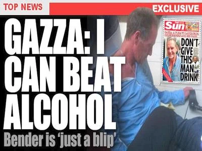 Gascoigne: "Sono sobrio da quattro giorni, riuscirò a sconfiggere l'alcol"