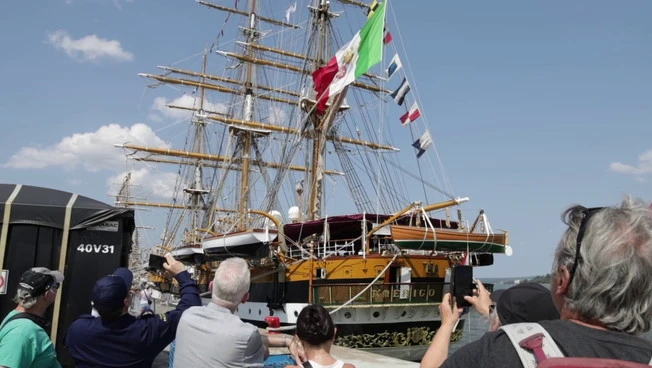 Vinitaly e Nave Amerigo Vespucci si incontrano a Quebec City