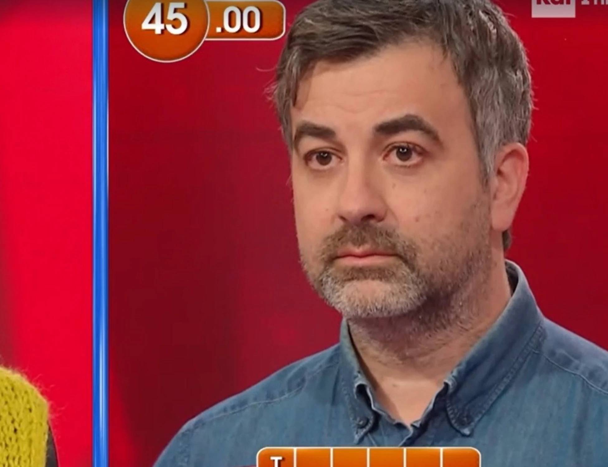 L'Eredità, Emanuele sconcertante: "Tisana!", la risposta scatena il delirio