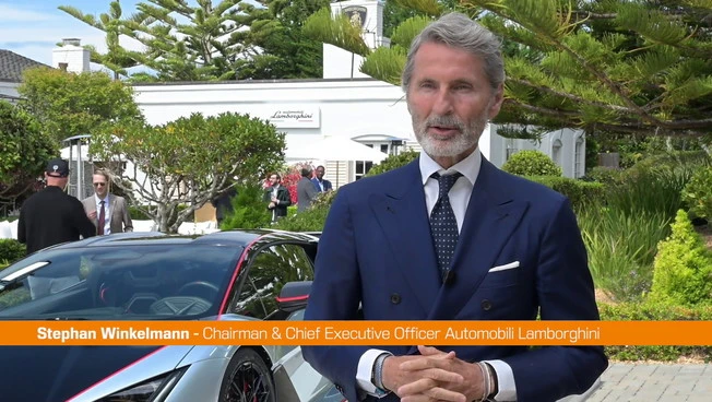 Lamborghini, Winkelmann "A Monterey celebriamo passato e futuro del marchio"