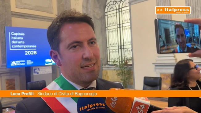 Arte contemporanea, Sindaco Civita di Bagnoregio "Vinta sfida quasi impossibile"