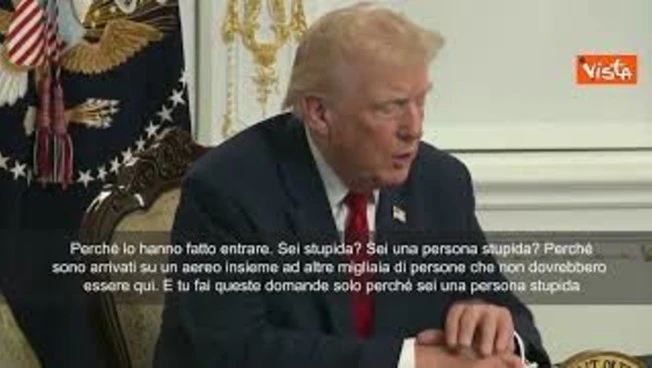 Trump a cronista dopo domanda su sparatoria di Washington: Sei stupida?