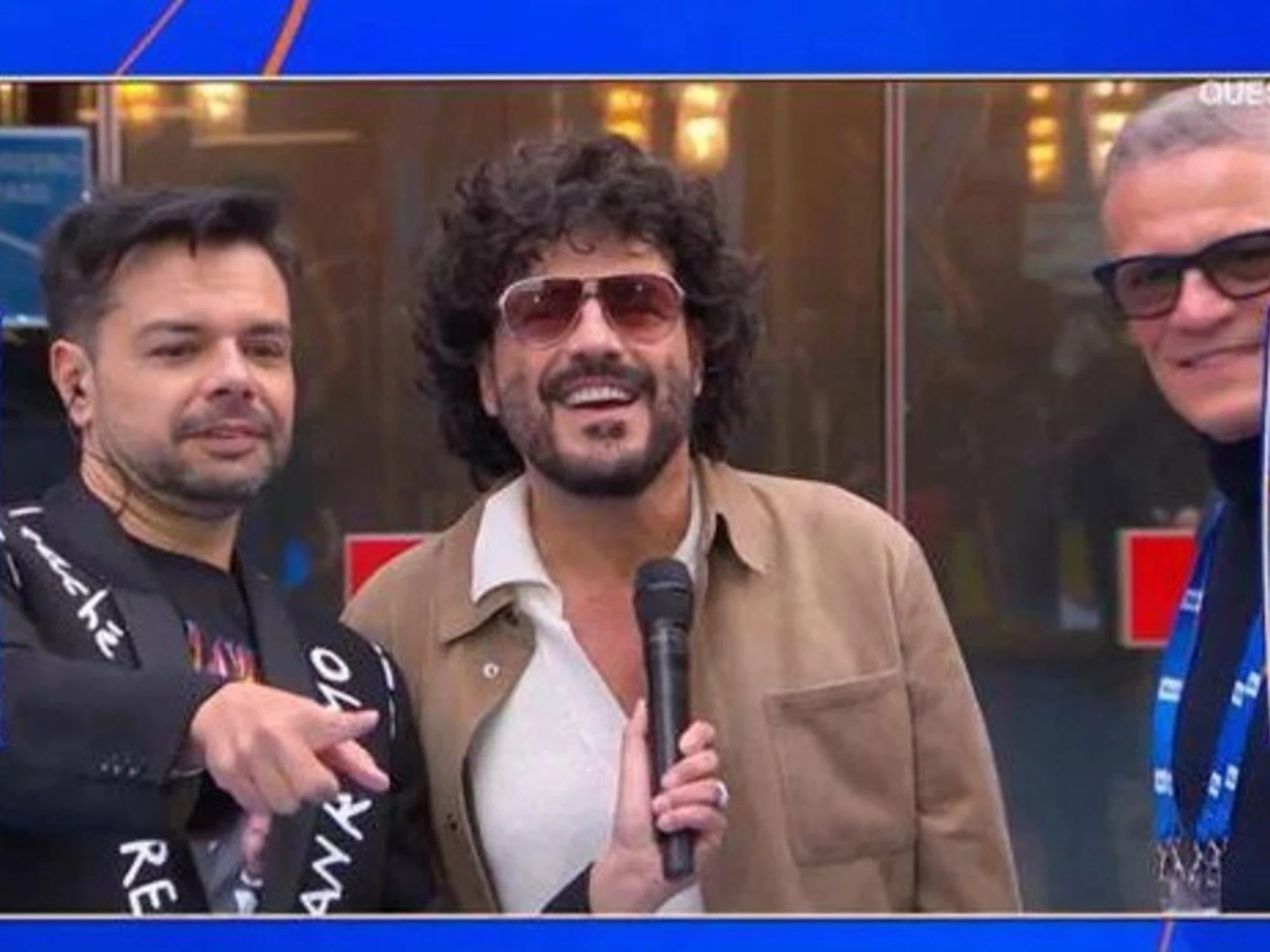 Sanremo 2026, Caterina Balivo e il miracolo di Renga e Yolanda