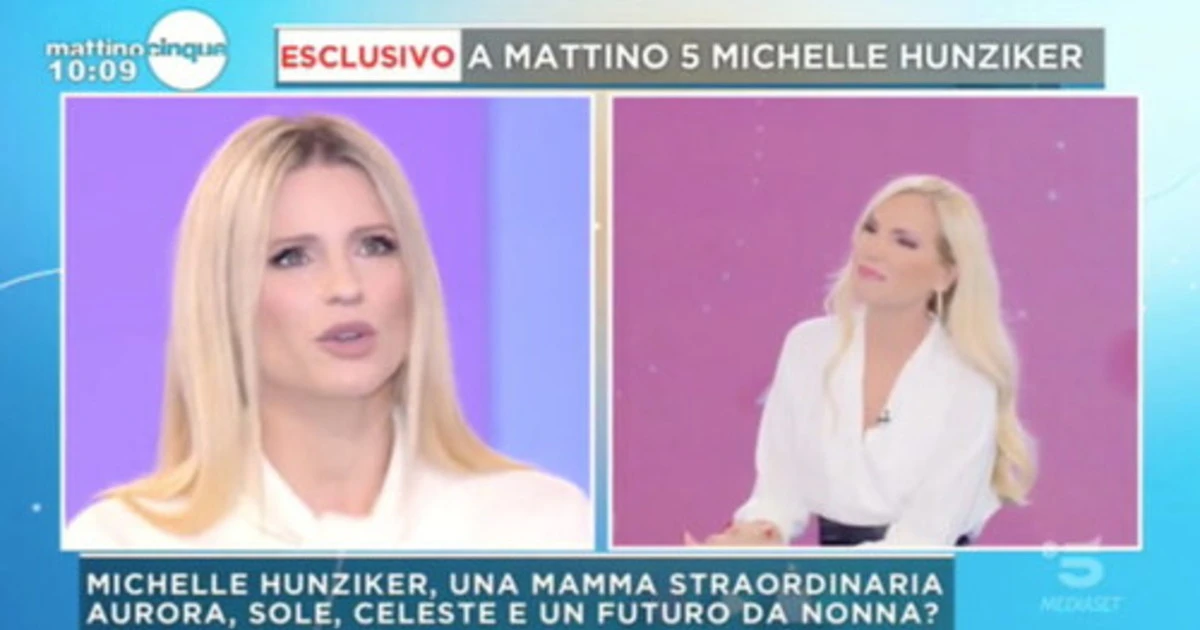 Mattino 5, la spiazzante confessione di Michelle Hunziker: "Perché mi sono arresa"