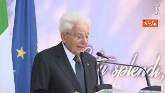 Mattarella: In nostra società ritorno di clima di avversione, social amplificano parole di odio