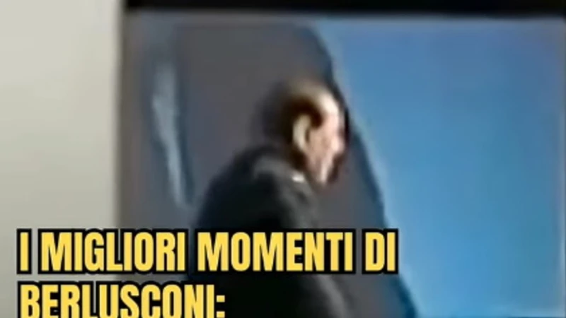 Silvio Berlusconi, un video virale: "La top 10 del Cav"