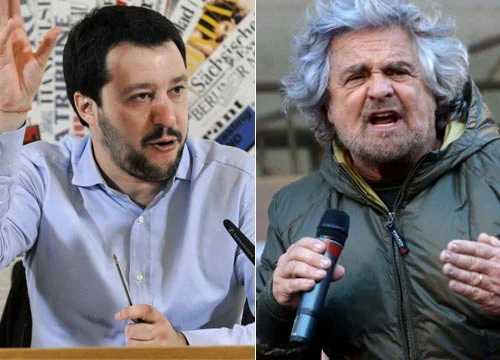 Grillo e Salvini ai ferri corti tra veleni e accuse sul referendum anti-Euro
