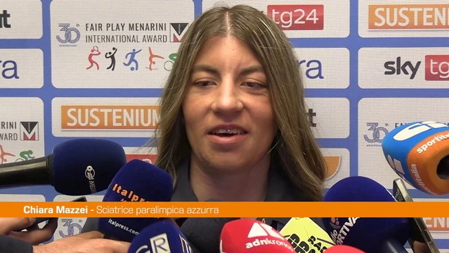 Mazzei "Premio Fair Play Menarini, una grandissima emozione"