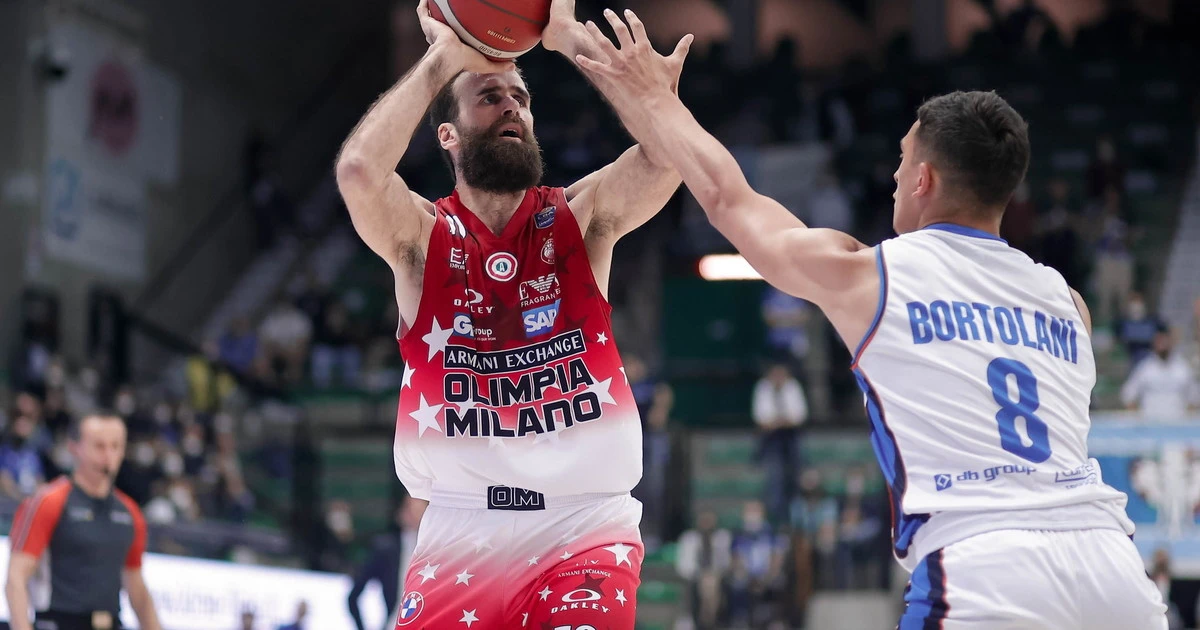 Olimpia stanca e demotivata, sconfitta 80-74 nel recupero a Treviso