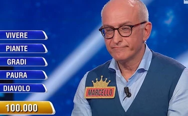 L'Eredità, per Marcello slavina sui titoli di coda: "Ora a casa"