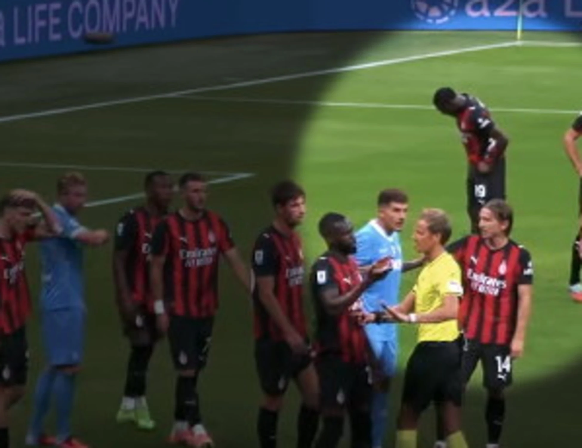 Milan-Napoli, Fofana: il gesto sfuggito a tutti prima del rigore