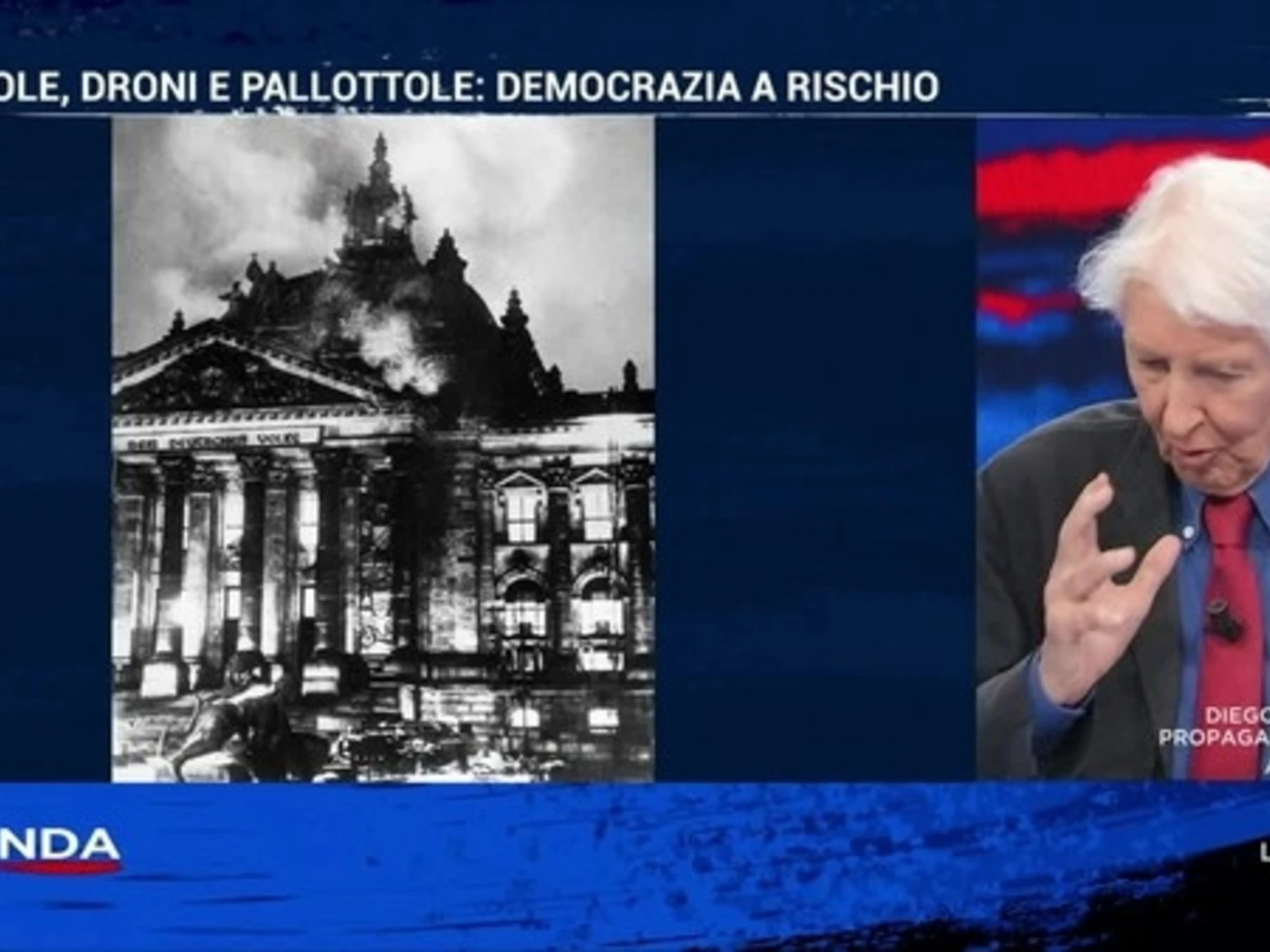 In Onda, Augias spiazza tutti: "Posso dirlo?", veleno su Meloni