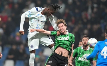 Serie A, l'Inter a valanga sul Sassuolo: 5 a 0