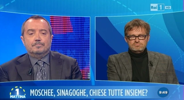 Tensione in diretta tra Facci e Franco Di Mare: il conduttore lo interrompe e finisce male