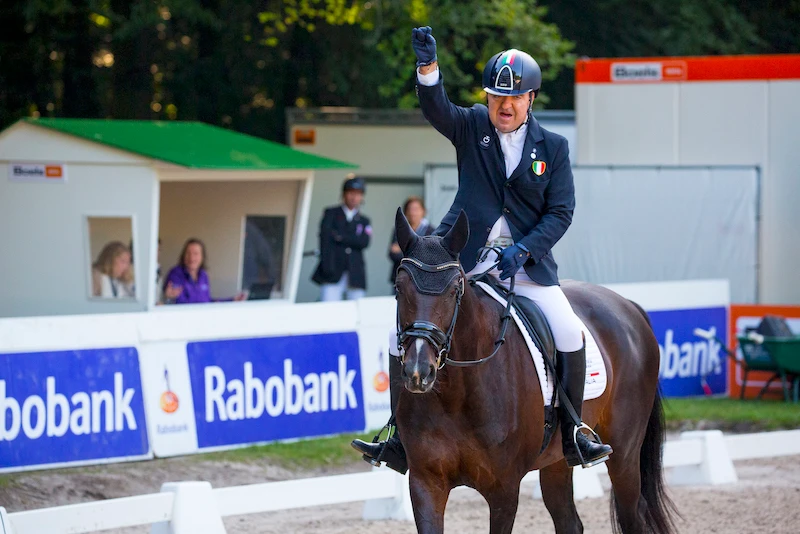 Fise, Federico Lunghi atleta dell'anno: azzurro del dressage paralimpico