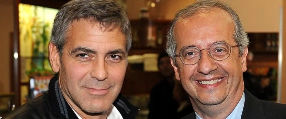 Geroge Clooney ha chiesto a Walter Veltroni di "celebrare" le sue nozze