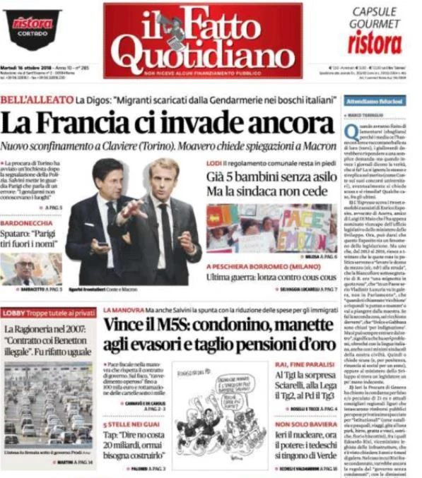 Marco Travaglio, delirio sulla prima pagina del Fatto: "Condono, ha vinto il M5s"