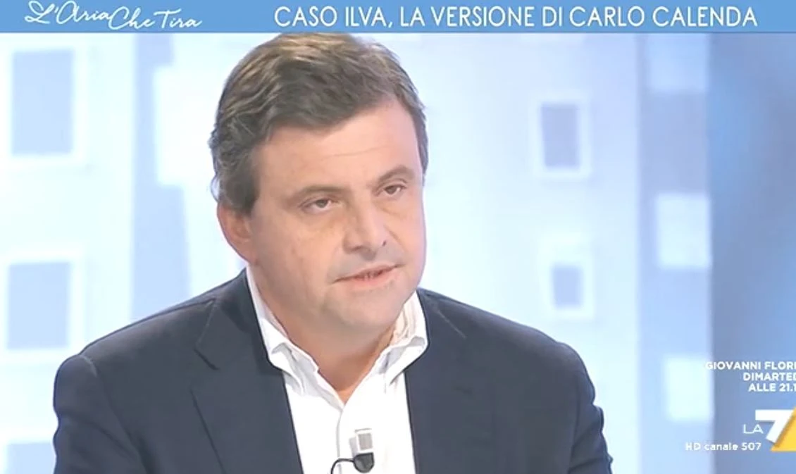 Ilva, Carlo Calenda a L'aria che tira: "L'errore madornale di Matteo Renzi. Ecco perché la butta in caciara"