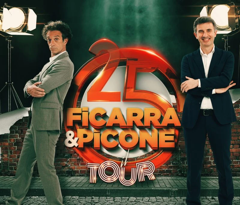 "ABBIAMO FATTO...25 ANNI", FICARRA E PICONE A LUGLIO ALL'ARENA DI VERONA