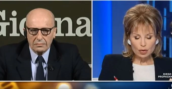 Alessandro Sallusti a Otto e mezzo, "perché Conte rischia in ogni caso dopo l'Emilia Romagna"