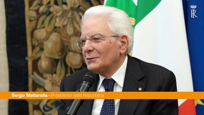 Mattarella "Abbiamo estremamente bisogno del protagonismo femminile"