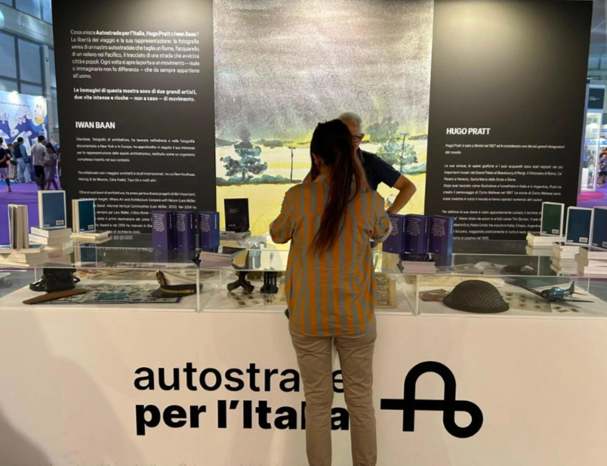 Al Meeting di Rimini Autostrade per l'Italia presenta "linee in movimento": un omaggio a Hugo Pratt tra viaggio, arte e immaginario collettivo