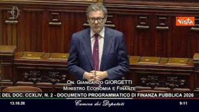 Dpfp 2026, Giorgetti: Complicato programmare a tre anni in situazioni di grande turbolenza