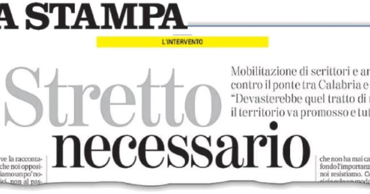 Stretto di Messina, il "partito degli attori": l'ultimo delirante no a Salvini