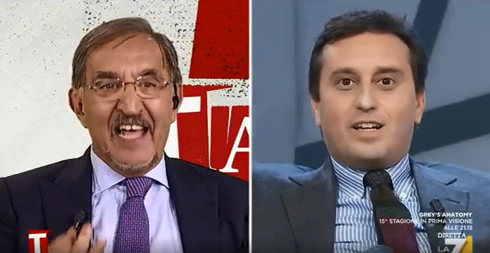 Ignazio La Russa a Tagadà: "Non sono antifascista". Scatta la rissa con David Parenzo